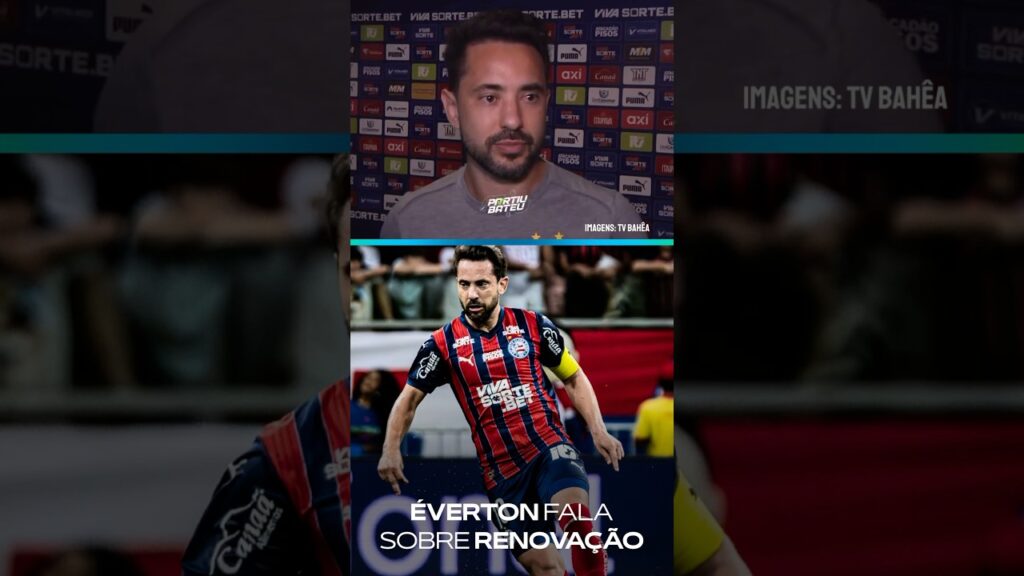 O CONTRATO DE EVERTON RIBEIRO COM O BAHIA ESTÁ ACABANDO #shorts