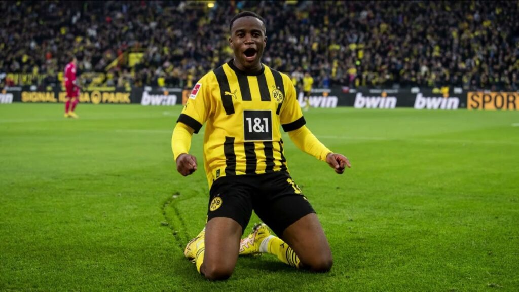Youssoufa Moukoko: Man United tracking Dortmund star.
