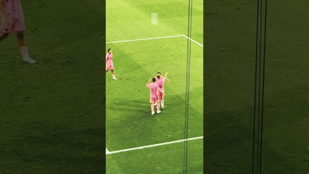 Messi unreal assist to Jordi Alba against New York Red Bulls