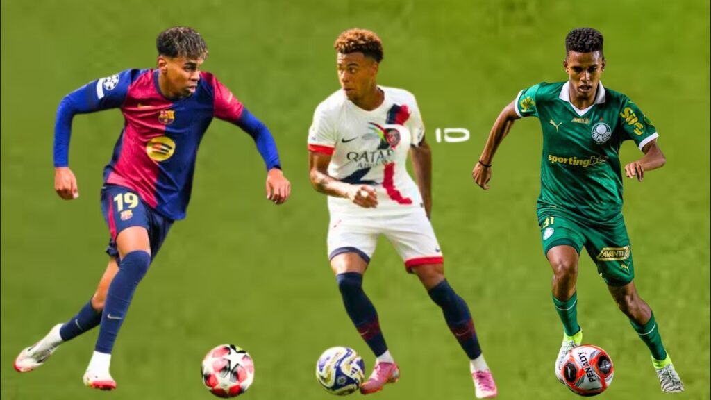 Lamine Yamal vs Désiré Doué vs Estêvão Willian | 2025