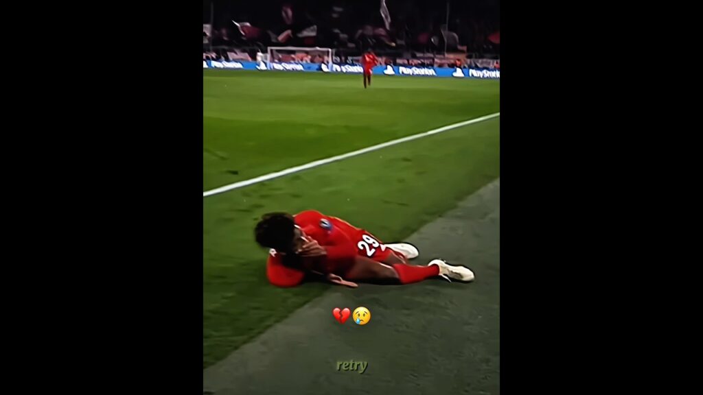 Coman Injury and Sad React😢💔