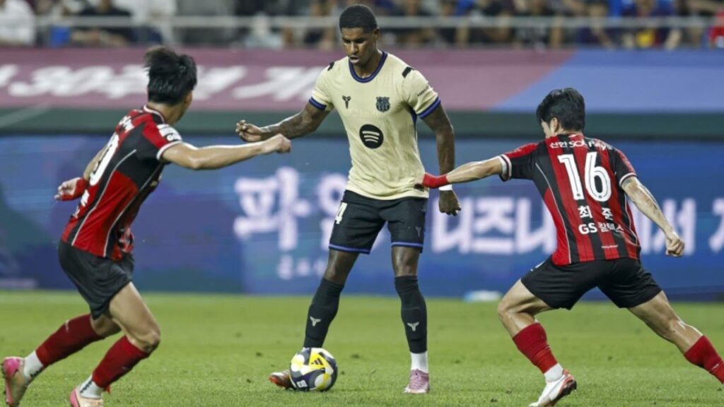 Marcus Rashford Inside Forward vs FC Seoul ► Barcelona 25/26 Preseason