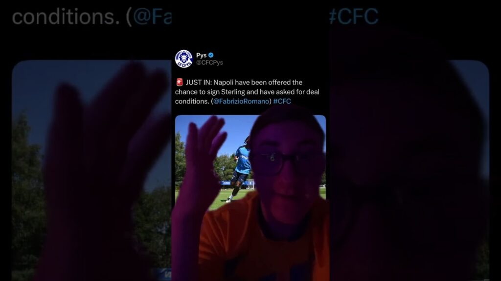 Raheem Sterling offered to Napoli! #raheemsterling #chelseafc #napoli #transfernews