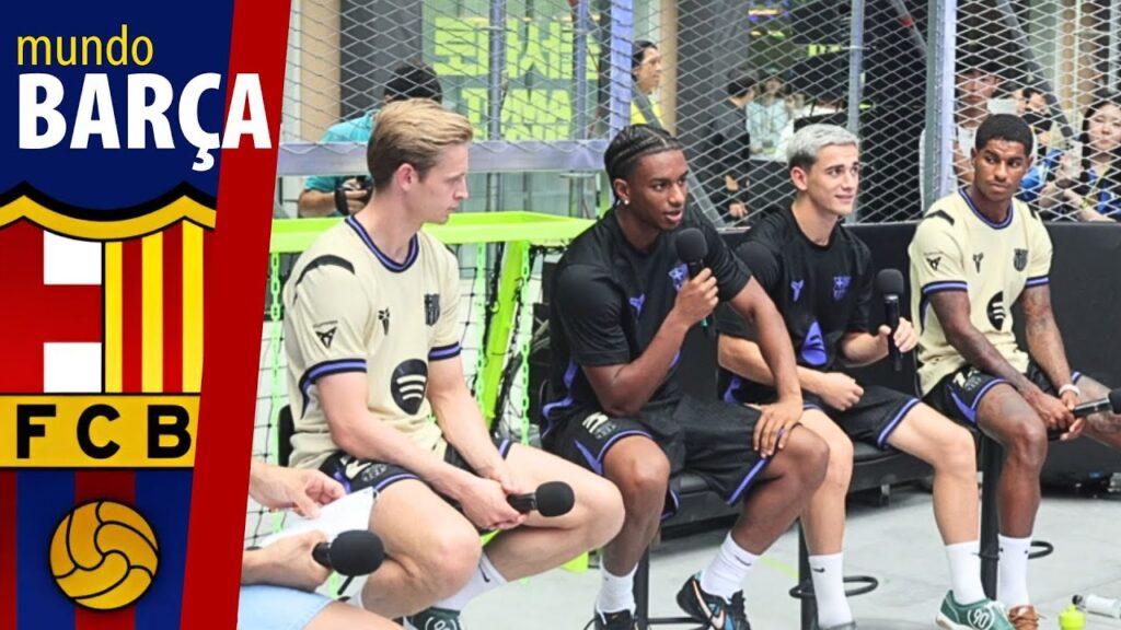 BARÇA | De Jong, Gavi, Balde y Rashford, protagonistas en un acto de Nike en Seúl BARÇA | De Jong, Gavi, Balde y Rashford, protagonistas en un acto de Nike en Seúl