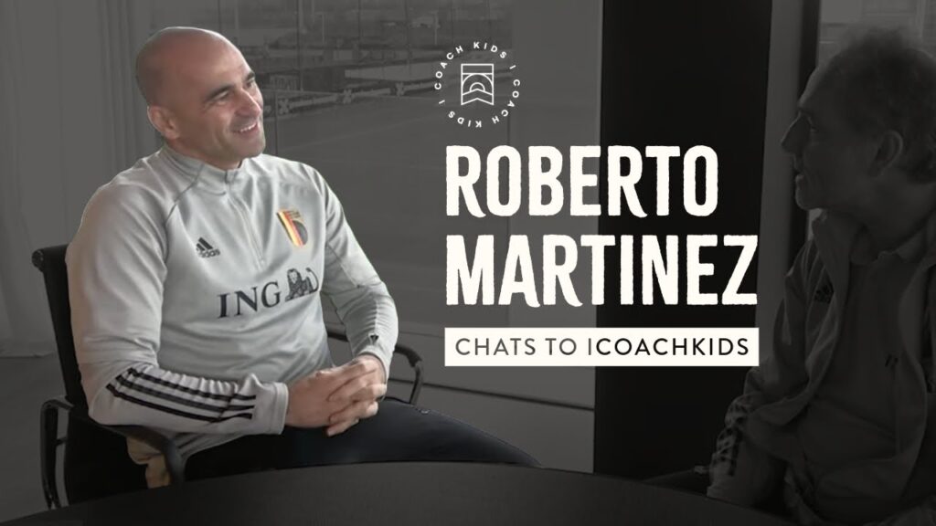 Roberto Martinez chats to ICOACHKIDS