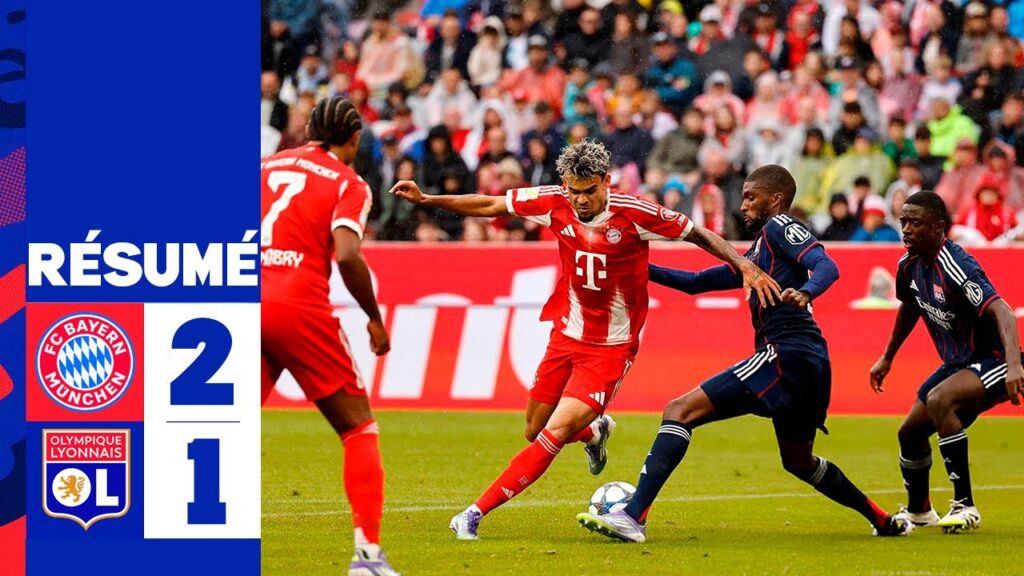 Bayern Munich - Lyon 2-1 | Résumé du Match | Match amical 2025