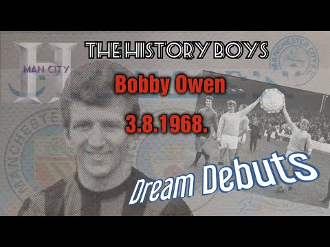 Manchester CITY History Boys "Dream Debuts" 3 August 1968  CITY Vs West Brom