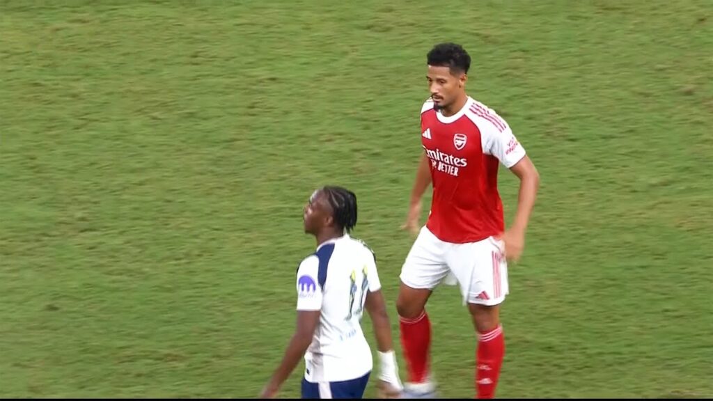 William Saliba Showed His CLASS vs Tottenham