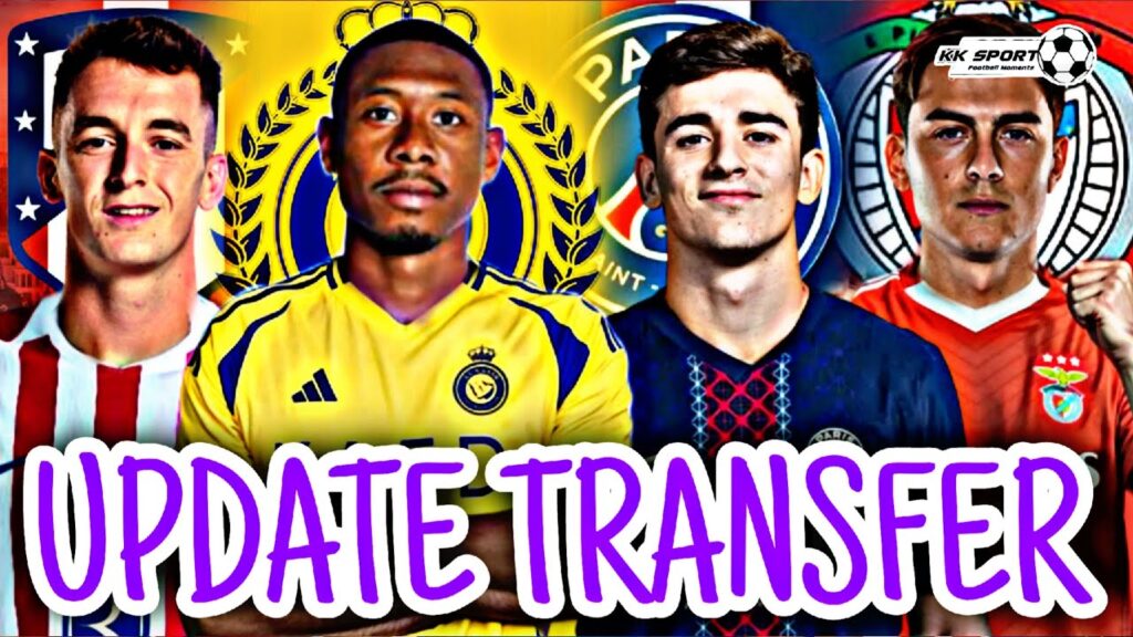 Al Nassr Incar David Alaba⚽Benfica Inginkan Dybala😎Marc Casado OTW Atletico🔥Gavi Merapat Ke PSG😱