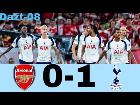 HIGHLIGHTS| Arsenal vs Tottenham Hotspur (0-1)•| full highlights
