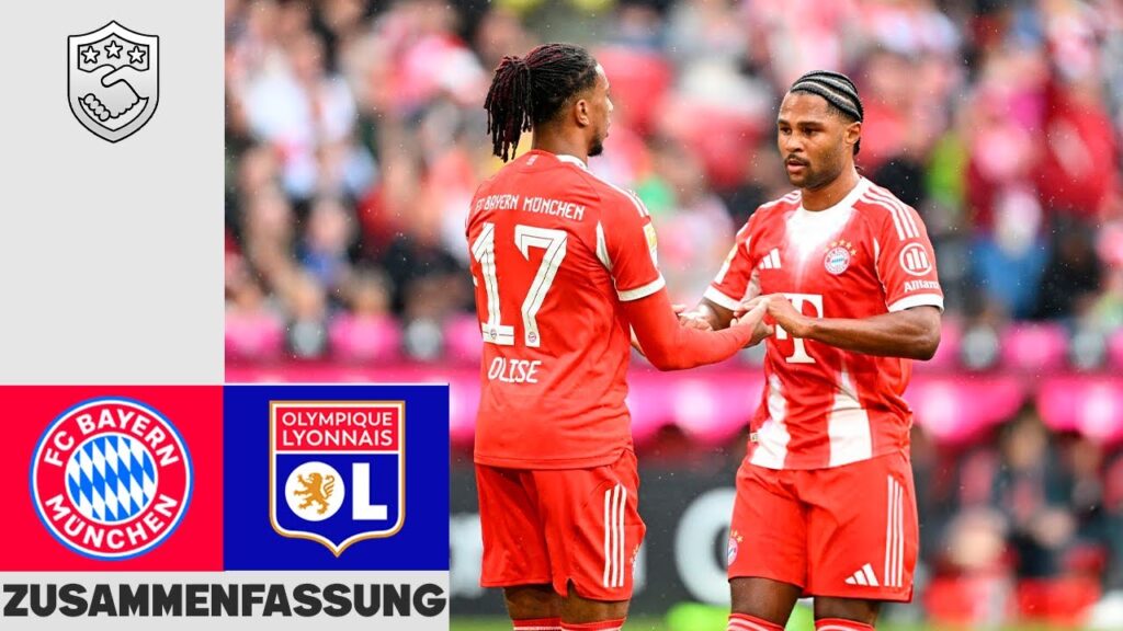 Bayern München vs Lyon 2:1 Zusammenfassung | Freundschaftsspiel 2025