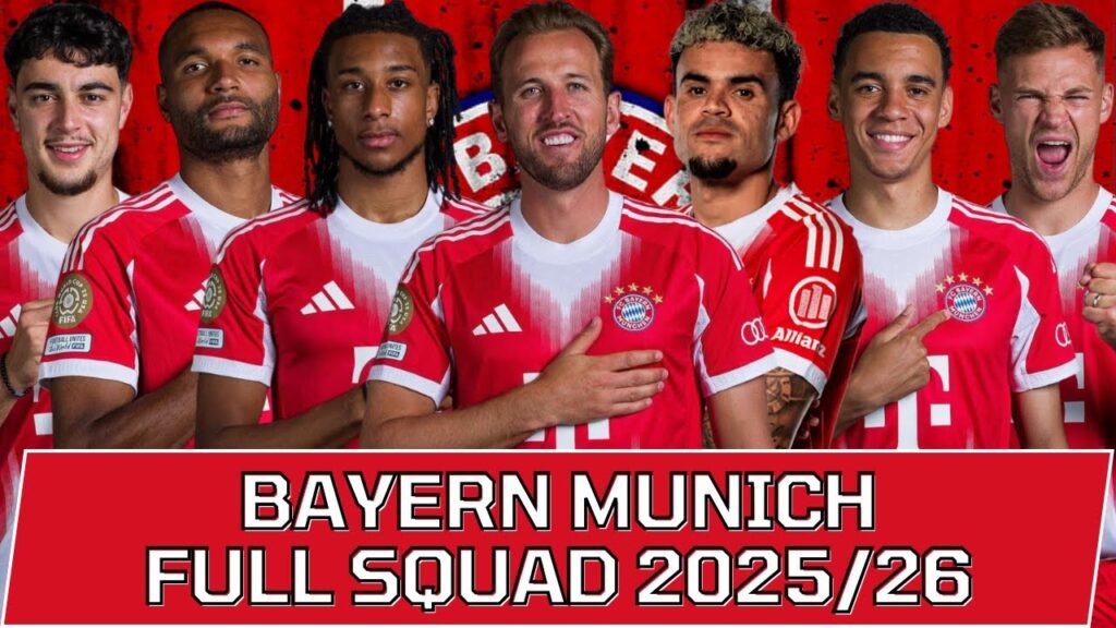 BAYERN MUNICH FULL SQUAD SEASON 2025/26 | Bayern Munich Squad Update with Transfer Rumors