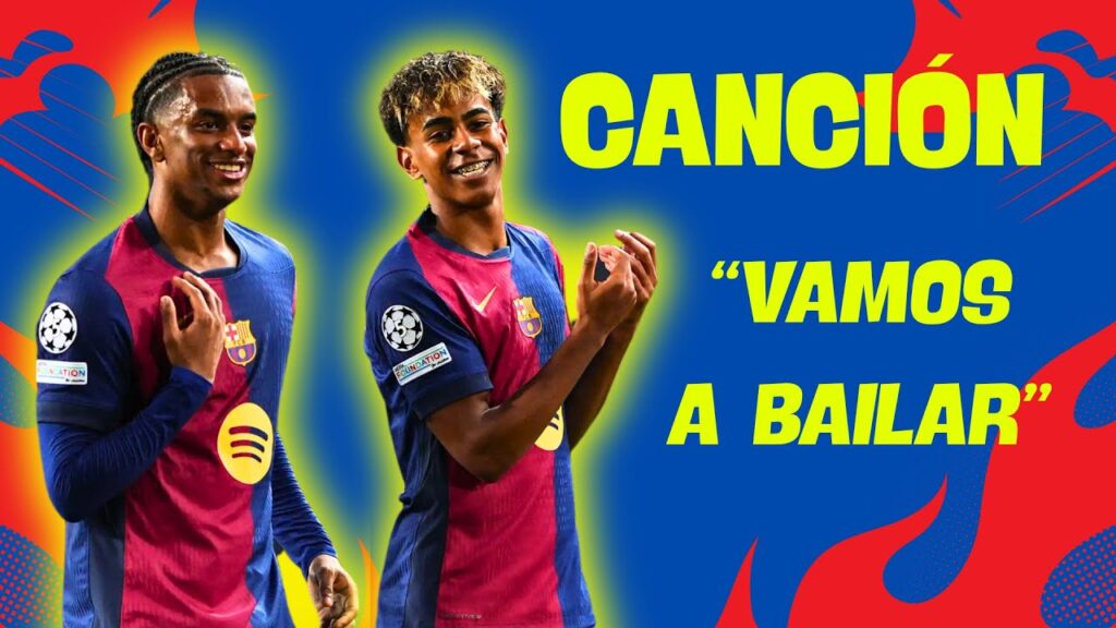 🎶 Canción sobre Alejandro Balde y Lamine Yamal 💙❤️ "Vamos a Bailar"