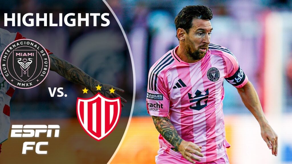 THRILLING FINISH 🍿 Inter Miami vs. Necaxa | Leagues Cup Highlights | ESPN FC