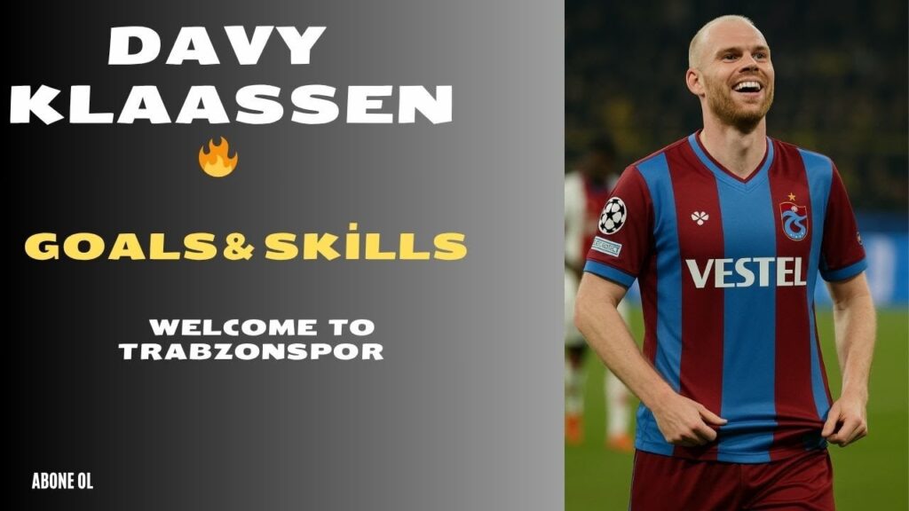 💥 Davy Klaassen Show | Trabzonspor’un Yeni Beyni! Goller, Asistler, Skills!