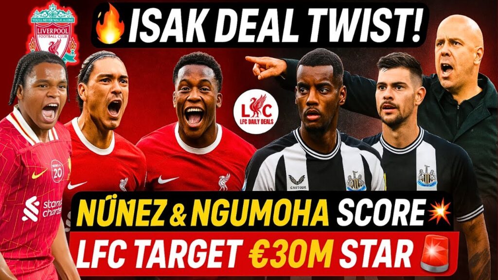 BREAKING 🔥 NGUMOHA & NÚÑEZ SCORE ⚽ | NEWCASTLE EYE ISAK 👀 | LFC FIND 'EXCEPTIONAL' TALENT #lfcnews