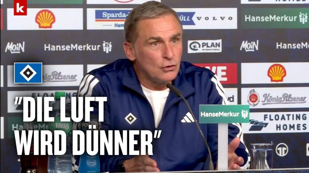 Poulsen, Selke und klare Worte: Kuntz’ bemerkenswerter PK-Auftritt beim HSV | Hamburger SV Poulsen, Selke und klare Worte: Kuntz' bemerkenswerter PK-Auftritt beim HSV | Hamburger SV