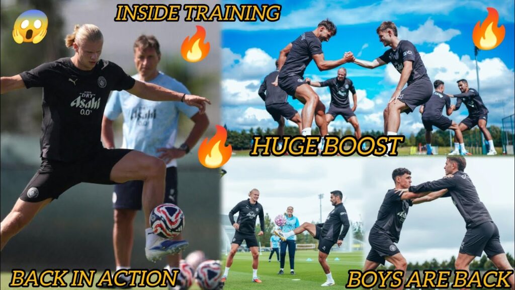 😱🔥🔥JUST IN:MAN CITY BACK IN TRAINING WITH BIG POWER AND THE NEW ERAS TODAY IN THIS EVENING 🔴⚪🔥