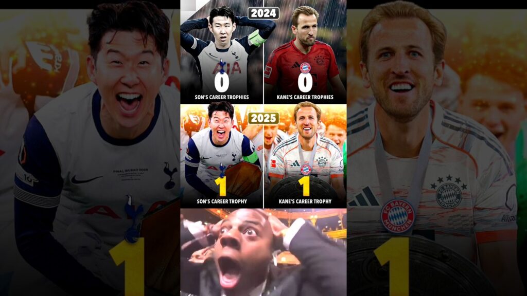 Son Heung-Min & Harry Kane Start this Season With 0 Career Trophy.And Both Of Won First Major Trophy