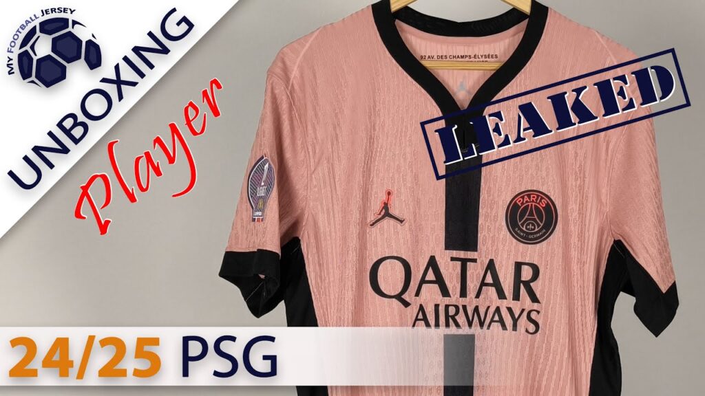 PSG Third Jersey 24/25 Leaked Marquinhos (CFOO1) Player Version Unboxing Review