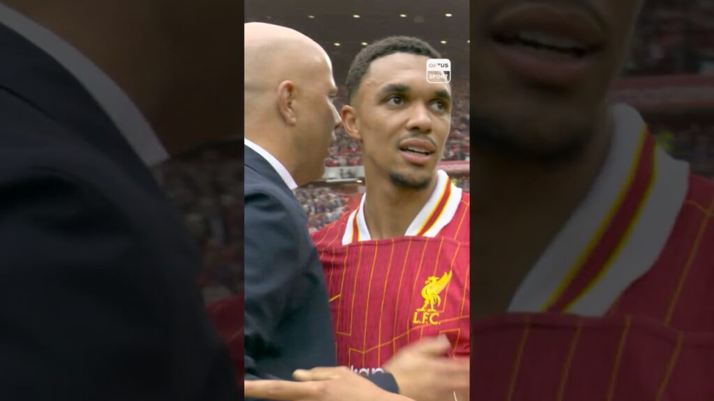 TEARS for Trent Alexander-Arnold at Anfield in last game for Liverpool 😭