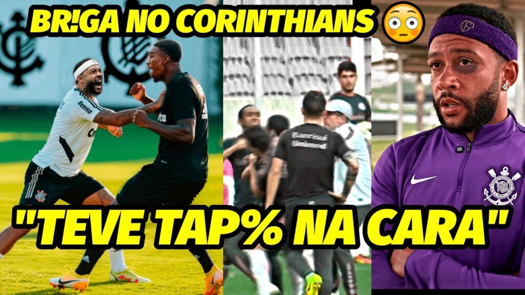 "MEMPHIS TOMOU NA CARA DO FELIX TORRES APÓS DAR UM.."A BR!GA FEIA NO TREINO DO CORINTHIANS