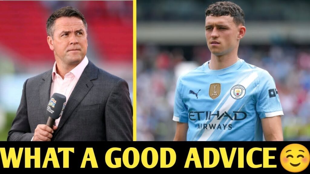 🔴Liverpool legend Michael Owen issues words of advice to Man City’s Phil Foden!