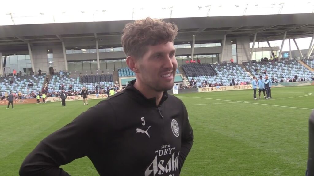 'Transfer talk?  It's LAUGHABLE to me!' 😂👏 | John Stones Pre-Season Interview