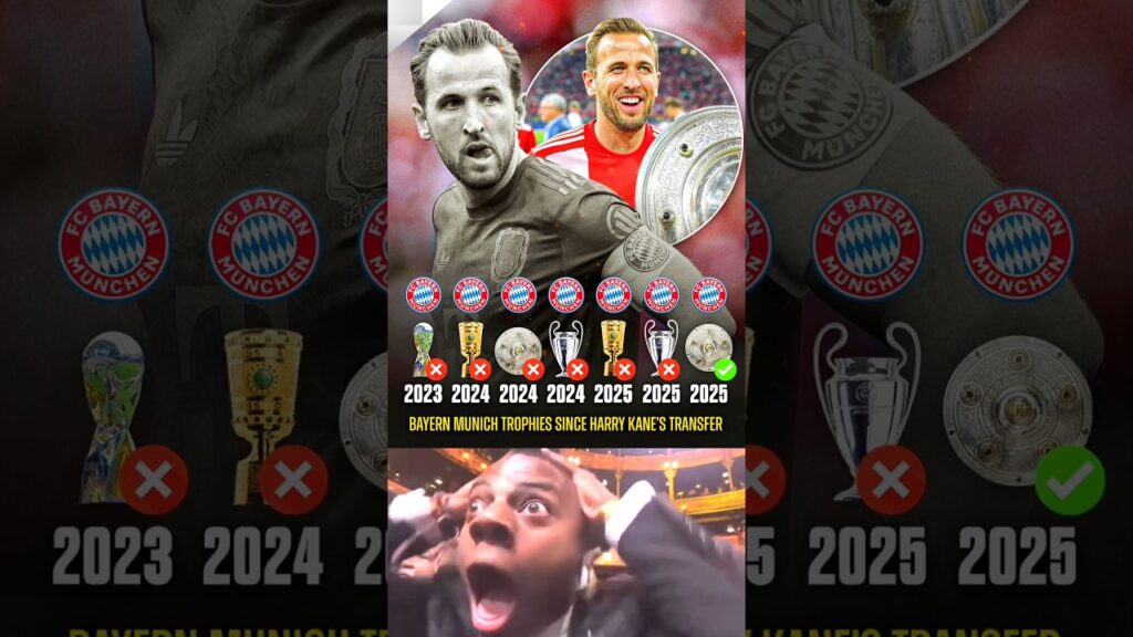 Harry Kane Has Finally Won A Trophy For Bayern Munich! The Curse Is Officially Broken 💔😭
