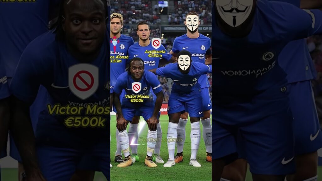 Squad Chelsea 2017/2018 | Courtois, Azpilicueta, Gary Cahill, N'Golo Kante, Cesc Fàbregas, Willian