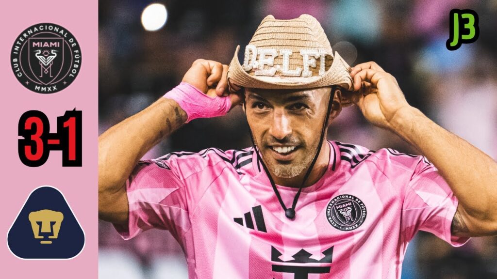 Inter Miami 3-1 Pumas UNAM || Leagues Cup J3 || Brandman