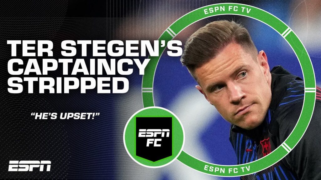 Barcelona STRIP Marc-Andre ter Stegen's captaincy 😱 'UNPRECEDENTED ACTION' - Gemma Soler | ESPN FC