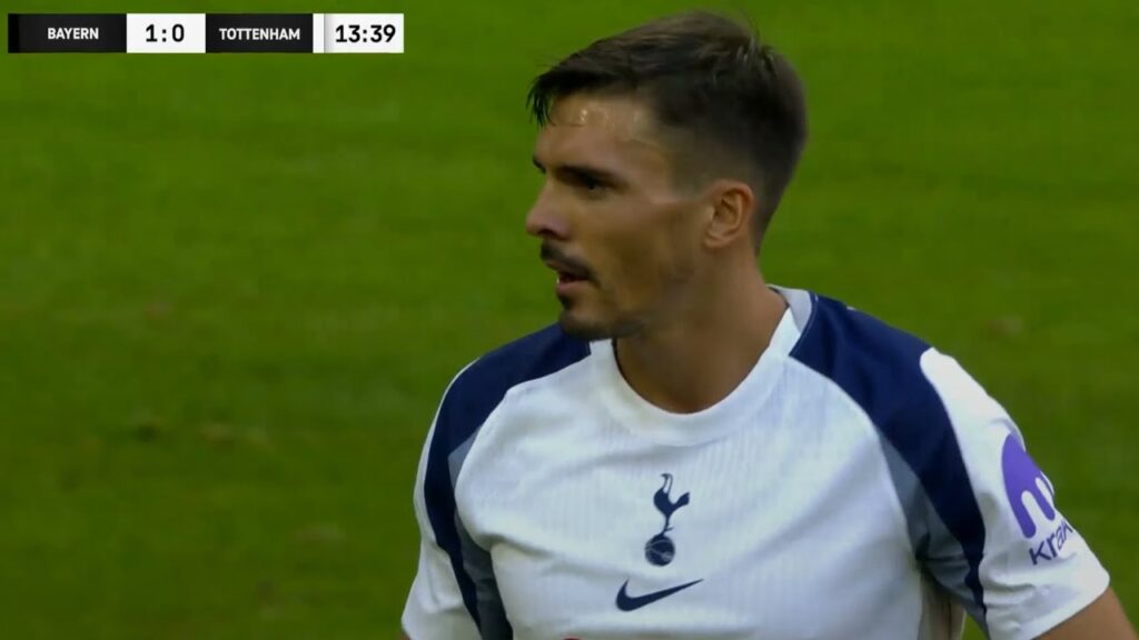 JOÃO PALHINHA Tottenham Hotspur Debut vs Bayern Munich 25/26 ⚪ (HD)