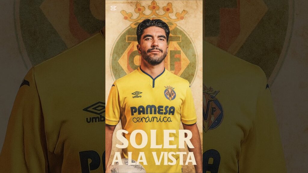 Carlos Soler ➡️ Cerca del Villarreal CF #villarrealcf #futbol #trendingshorts #fichajes2025