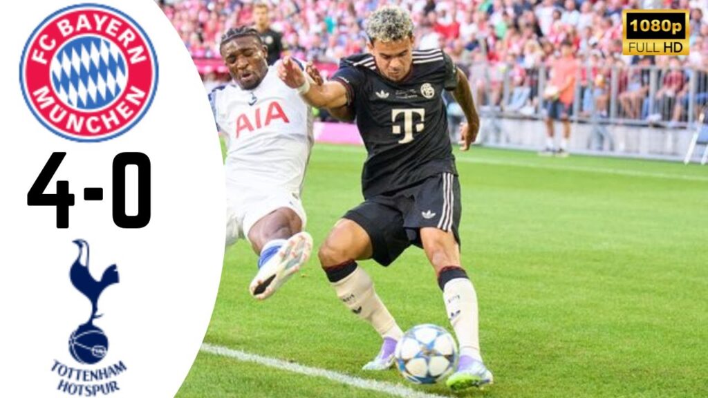 Bayern vs Tottenham 4-0 All Goals & Extended Highlights - Friendly 2025