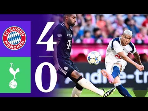Bayern Munich vs Tottenham 4-0 - All Goals & Highlights 🔥 Club Friendly 2025 Ft. (Full time)