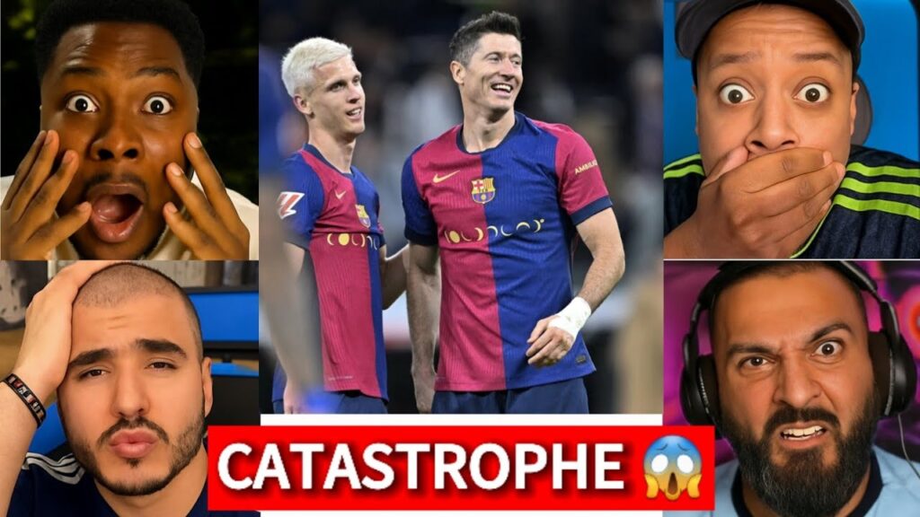 🚨 CATASTROPHE AU BARÇA : Lewandowski et Dani Olmo blessés !