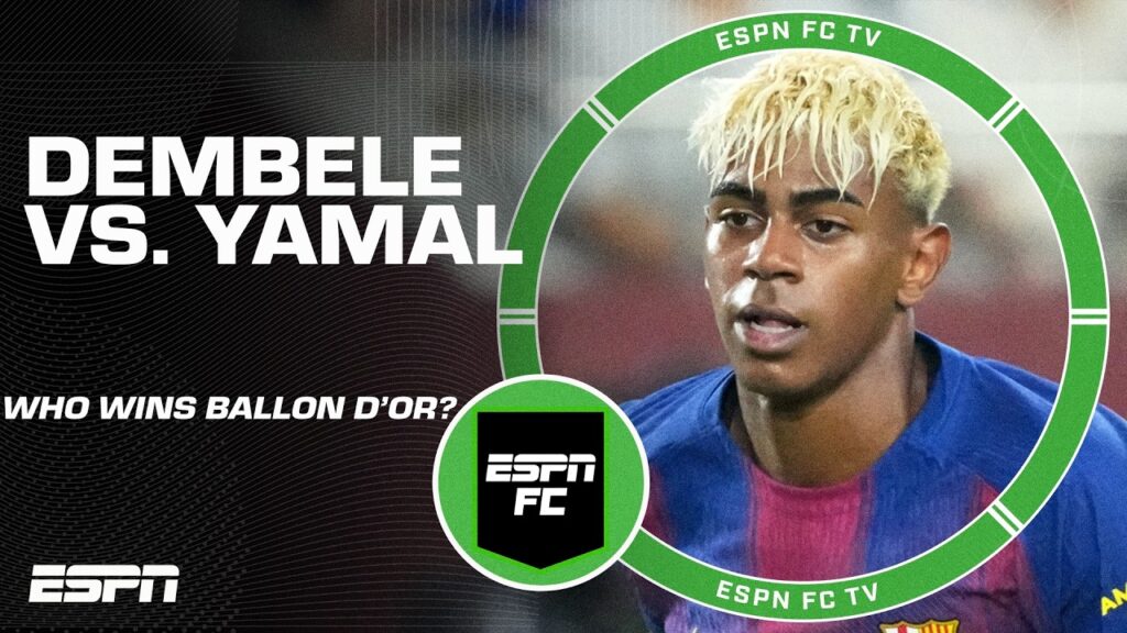 Ousmane Dembele or Lamine Yamal: Who wins 2025 Men's Ballon d'Or? 🏆 | ESPN FC