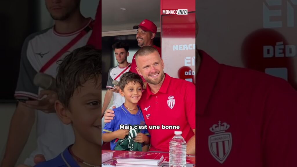 ⚽️ Eric Dier à la rencontre des fans de l’AS Monaco
