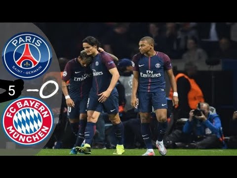 Bayern Munich vs PSG  UEFA⚽ highlights