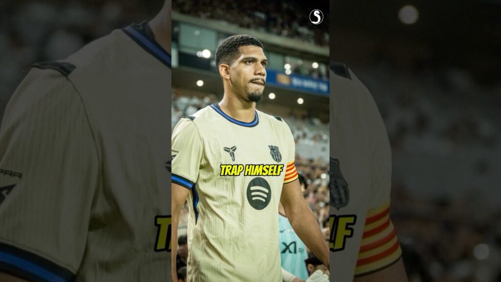 Hansi Flick's offside trap will not work because of Araujo.😂