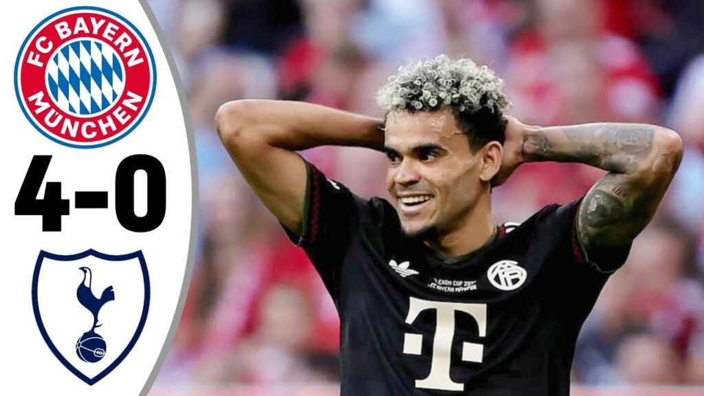 Bayern Munich vs Tottenham 4-0 | Extended Highlights and All Goals-2025 HD