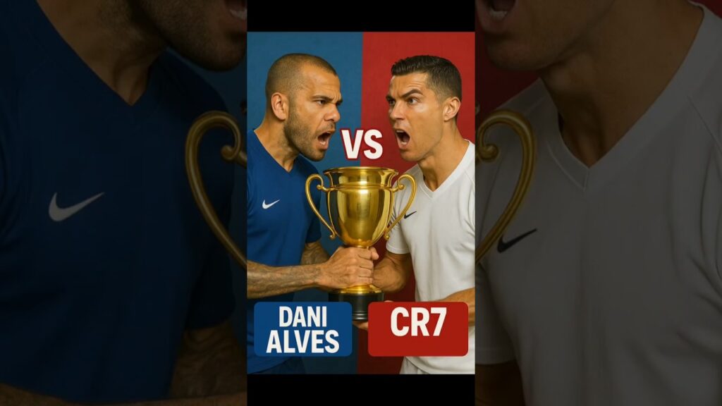 Dani Alves vs CR7 #football #viral #shorts