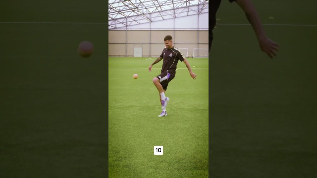 how many celebrations can Bruno Guimarães do in 30s? ⏰👀 #adidas #football #challenge