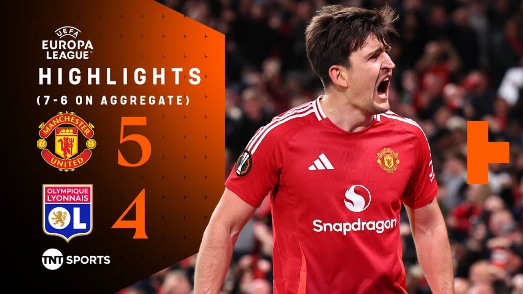 Maguire Completes CRAZY Comeback! 🫨 | Man United 5-4 Lyon (7-6 AGG) | UEFA Europa League Highlights