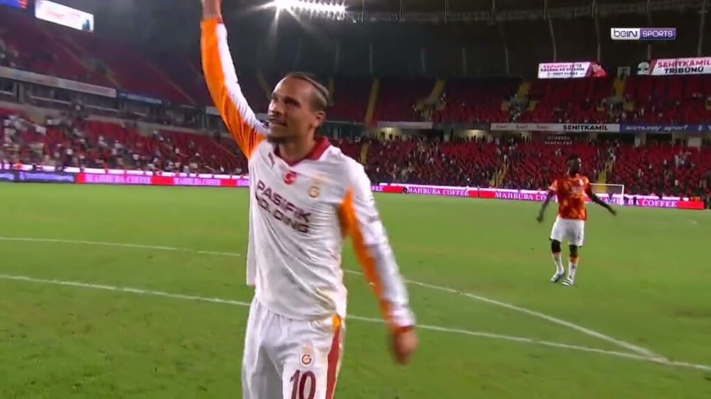 Leroy Sane Üçlü Çektiriyor ! Sane gülmeye devam ediyor !#sane#galatasaray#gaziantepspor