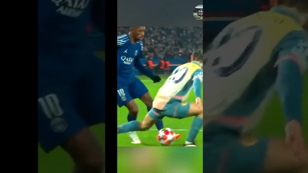 Ousmane dembele dribbling skills and goals #football #soccer #shorts