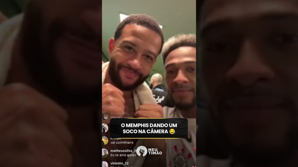 MEMPHIS DANDO UM SOCO NA CÂMERA 😂