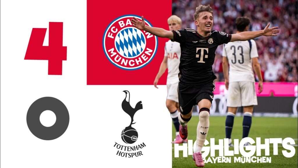 Bayern vs. Tottenham | Highlights und Tore der Saisonvorbereitung 2025 | Lennart Karl Traumtor