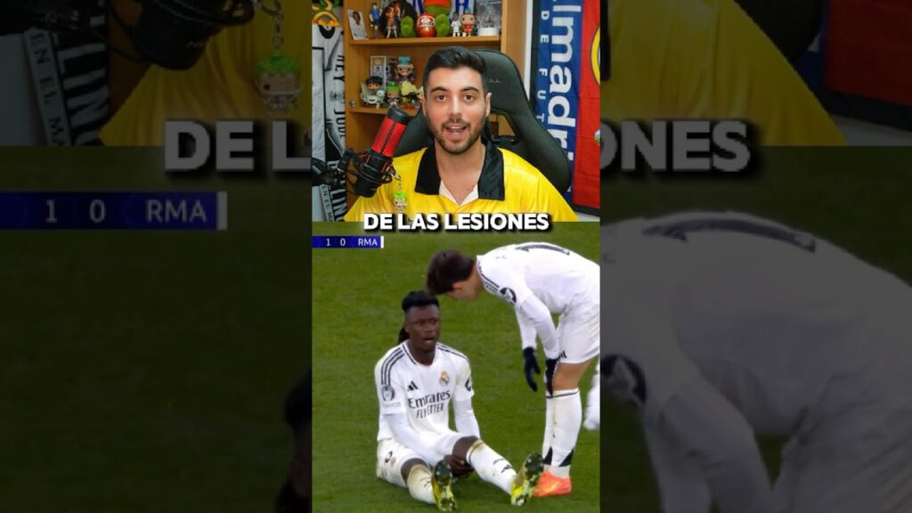 Eduardo Camavinga lesionado de nuevo. #realmadrid #camavinga #lesion
